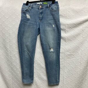 Celebrity Pink size 9/29 The‎ Glam distressed curvy skinny